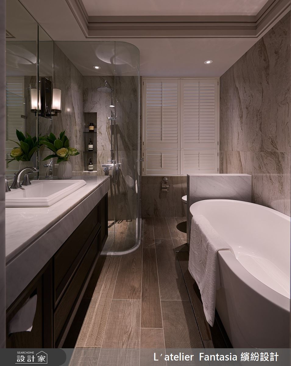 17坪預售屋＿現代風浴室案例圖片＿L′atelier Fantasia 繽紛設計＿繽紛_07之16