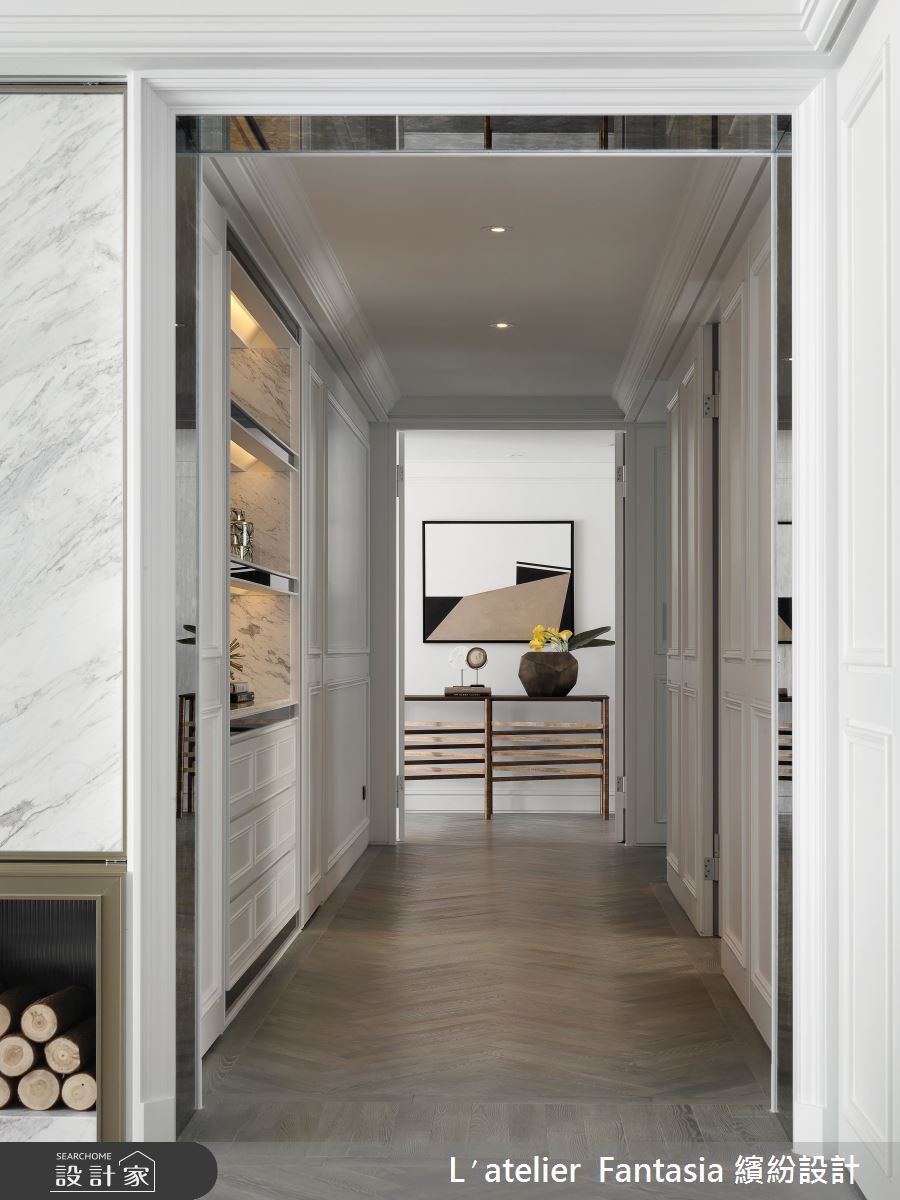 100坪中古屋(5~15年)＿新古典走廊案例圖片＿L′atelier Fantasia 繽紛設計＿繽紛_33之16