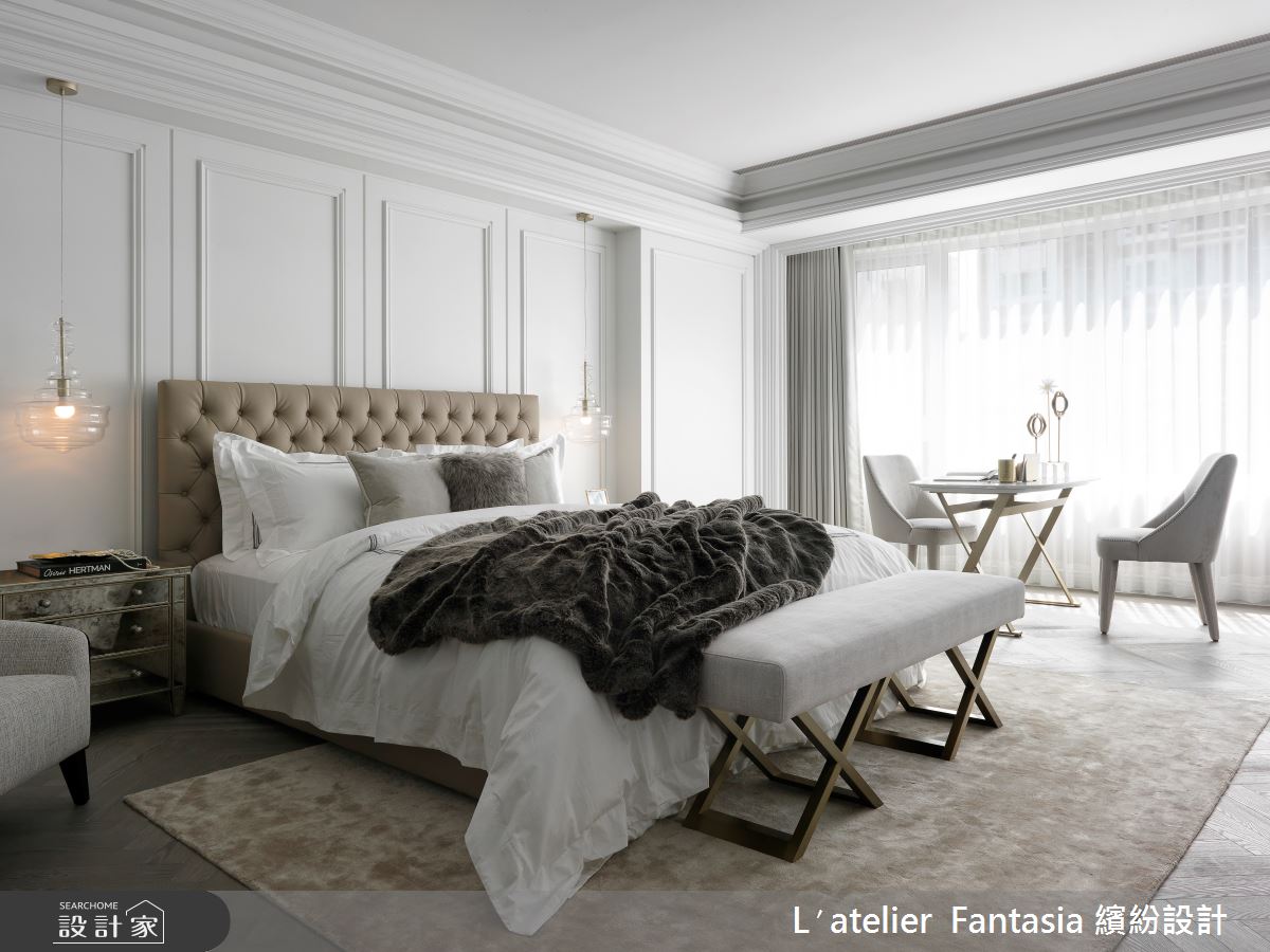 100坪中古屋(5~15年)＿新古典臥室案例圖片＿L′atelier Fantasia 繽紛設計＿繽紛_33之17