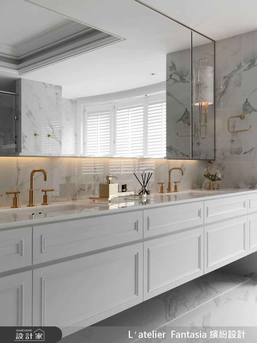 100坪中古屋(5~15年)＿新古典浴室案例圖片＿L′atelier Fantasia 繽紛設計＿繽紛_33之22
