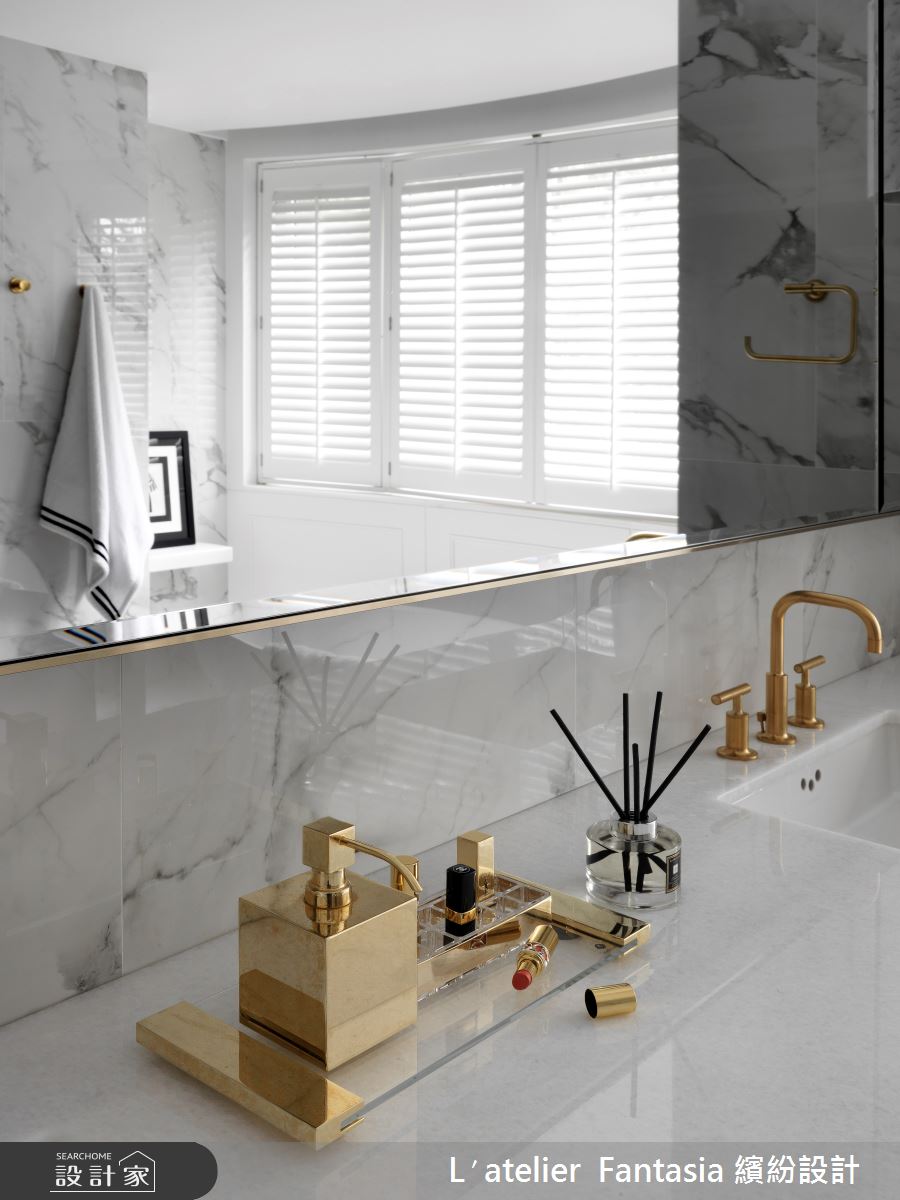 100坪中古屋(5~15年)＿新古典浴室案例圖片＿L′atelier Fantasia 繽紛設計＿繽紛_33之23