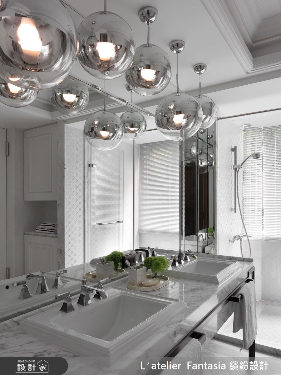 100坪中古屋(5~15年)＿新古典浴室案例圖片＿L′atelier Fantasia 繽紛設計＿繽紛_33之28