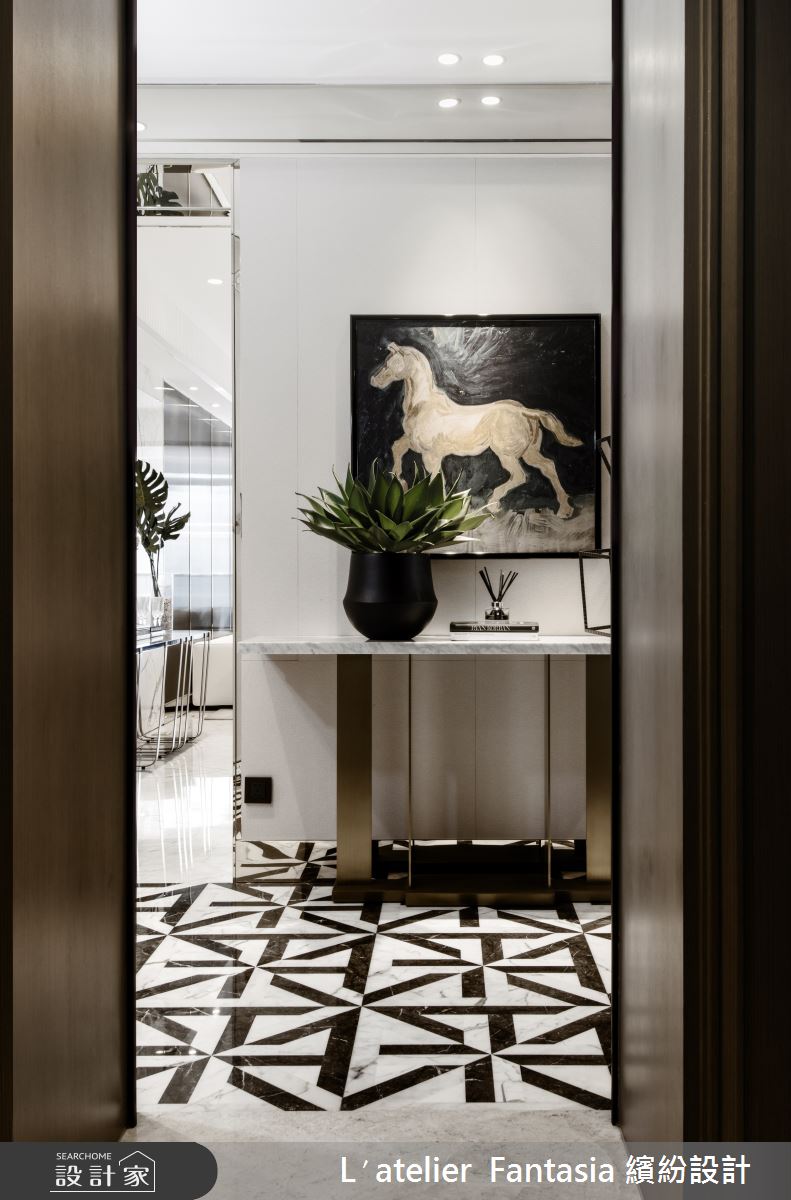 43坪新成屋(5年以下)＿現代風玄關案例圖片＿L′atelier Fantasia 繽紛設計＿繽紛_28之1