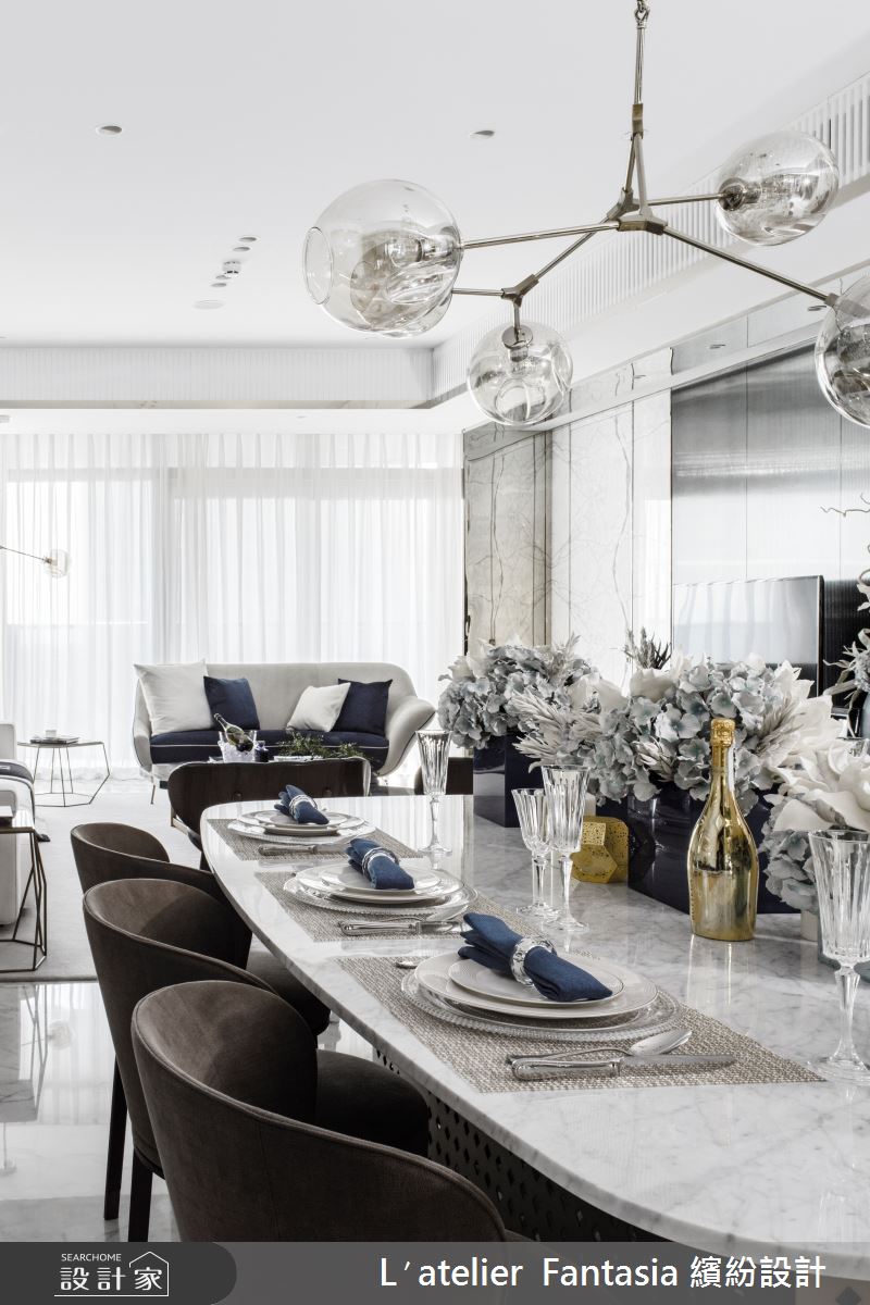43坪新成屋(5年以下)＿現代風客廳餐廳案例圖片＿L′atelier Fantasia 繽紛設計＿繽紛_28之10