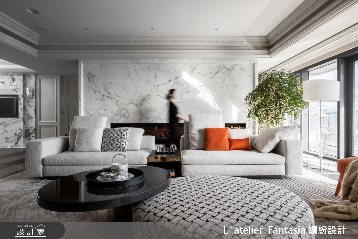 83坪新成屋(5年以下)＿新古典客廳案例圖片＿L′atelier Fantasia 繽紛設計＿繽紛_34之8