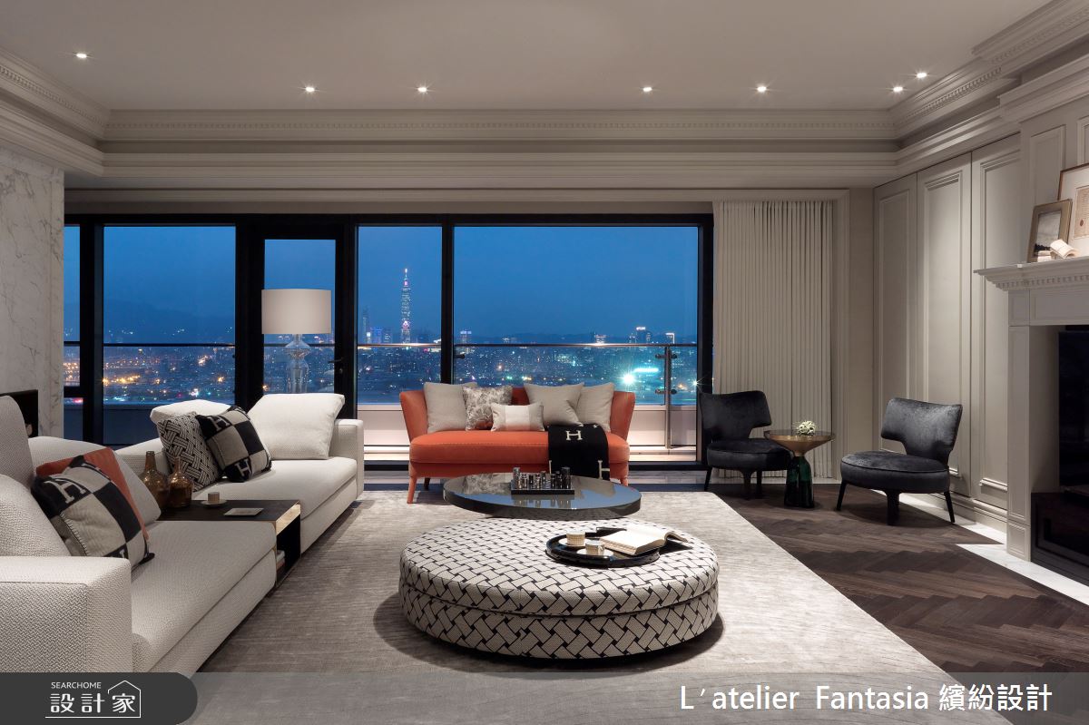 83坪新成屋(5年以下)＿新古典客廳案例圖片＿L′atelier Fantasia 繽紛設計＿繽紛_34之12