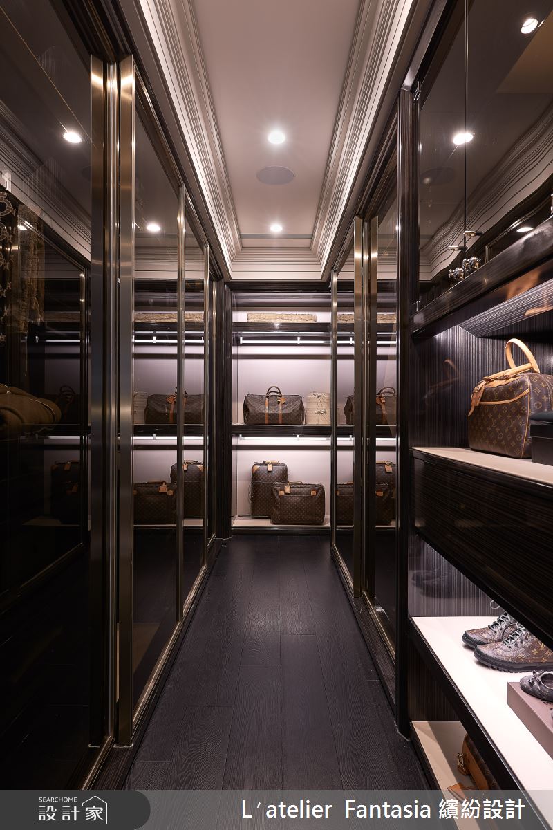 83坪新成屋(5年以下)＿新古典更衣間案例圖片＿L′atelier Fantasia 繽紛設計＿繽紛_34之31
