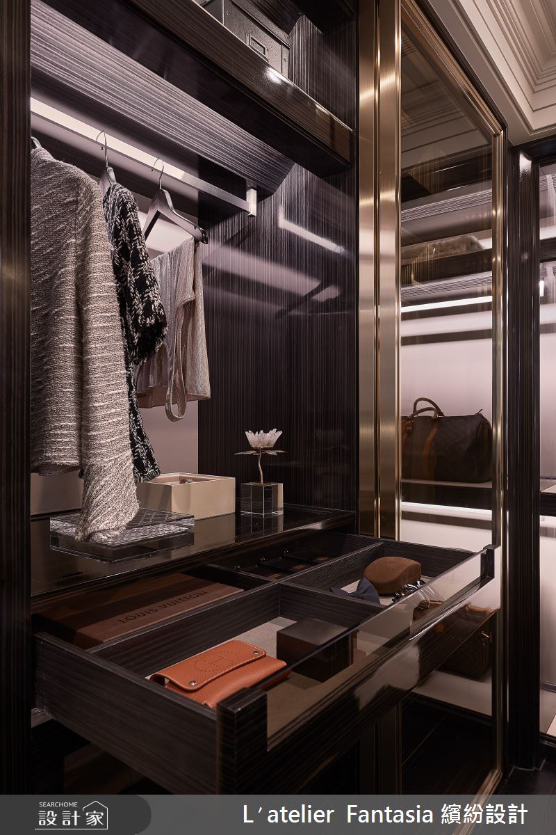 83坪新成屋(5年以下)＿新古典更衣間案例圖片＿L′atelier Fantasia 繽紛設計＿繽紛_34之32
