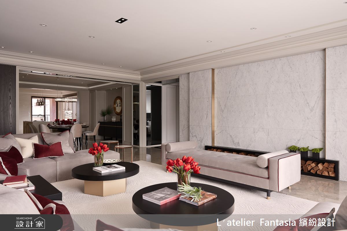70坪新成屋(5年以下)＿新古典客廳案例圖片＿L′atelier Fantasia 繽紛設計＿繽紛_18之9