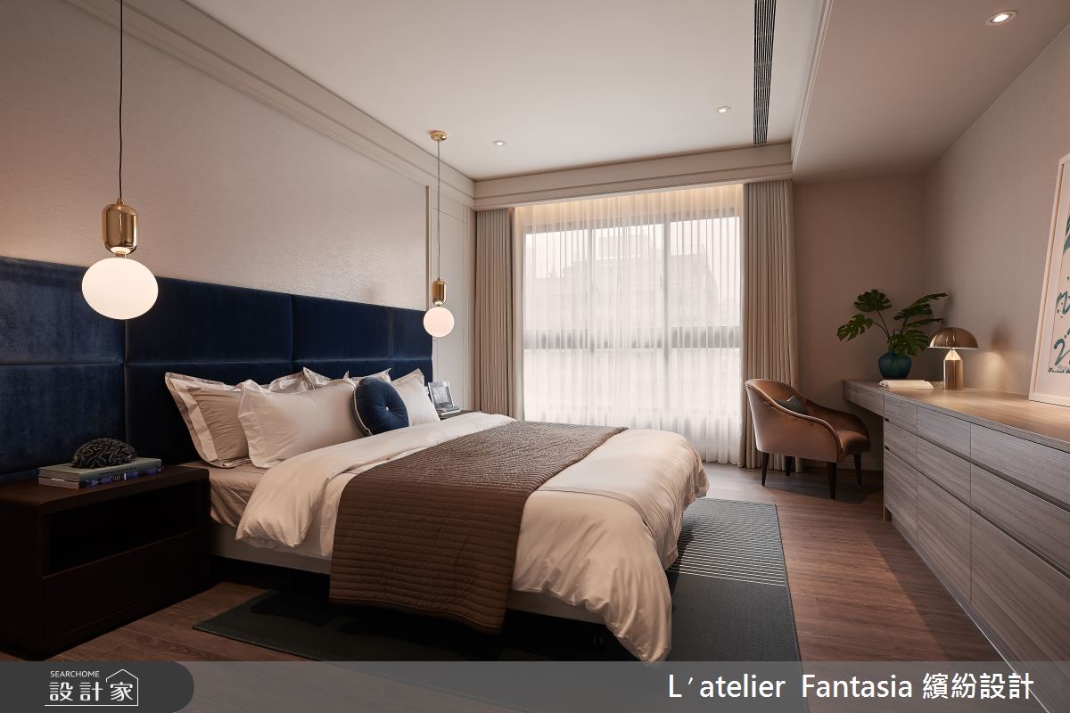 70坪新成屋(5年以下)＿新古典臥室案例圖片＿L′atelier Fantasia 繽紛設計＿繽紛_18之14