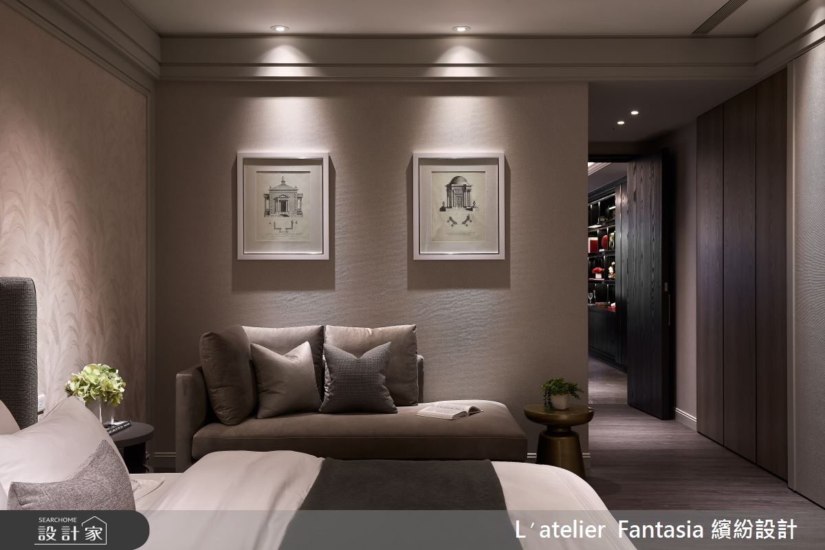 70坪新成屋(5年以下)＿新古典臥室案例圖片＿L′atelier Fantasia 繽紛設計＿繽紛_18之15