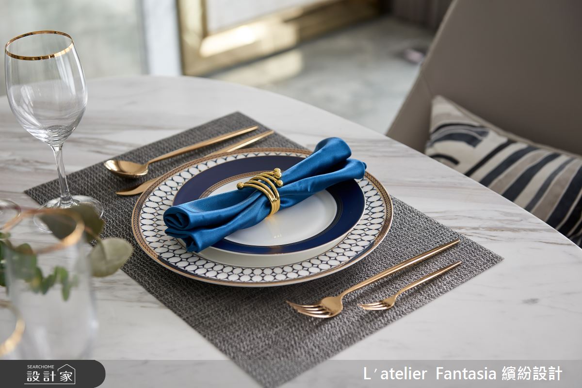 104坪新成屋(5年以下)＿奢華風餐廳案例圖片＿L′atelier Fantasia 繽紛設計＿繽紛_20之6