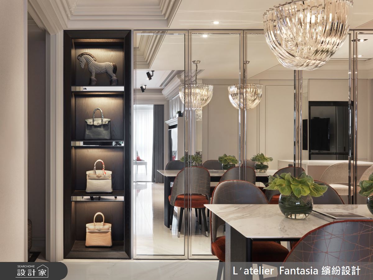 58坪新成屋(5年以下)＿新古典餐廳案例圖片＿L′atelier Fantasia 繽紛設計＿繽紛_10之7