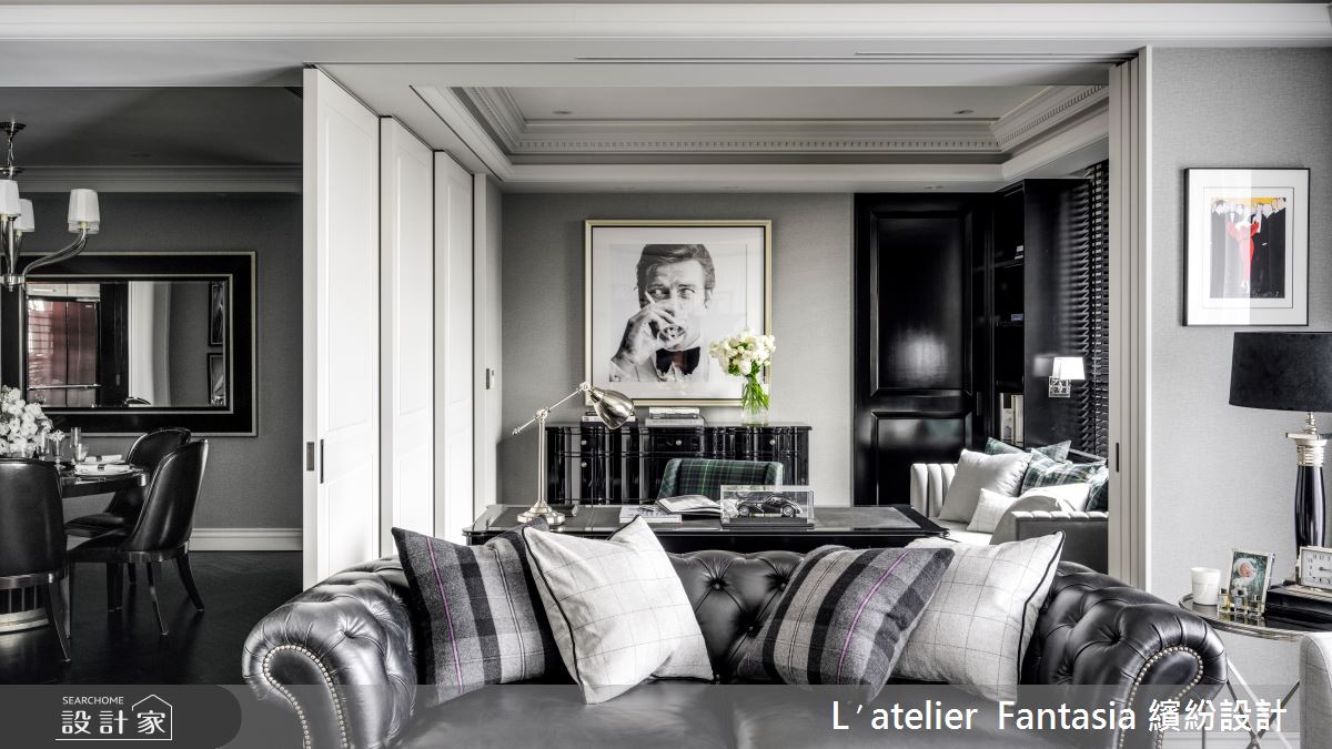 新成屋(5年以下)＿新古典客廳餐廳書房案例圖片＿L′atelier Fantasia 繽紛設計＿繽紛_21之12