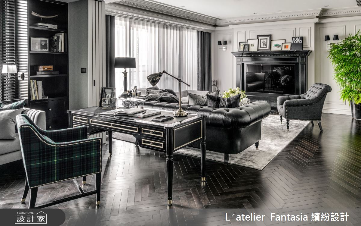 新成屋(5年以下)＿新古典客廳書房案例圖片＿L′atelier Fantasia 繽紛設計＿繽紛_21之14