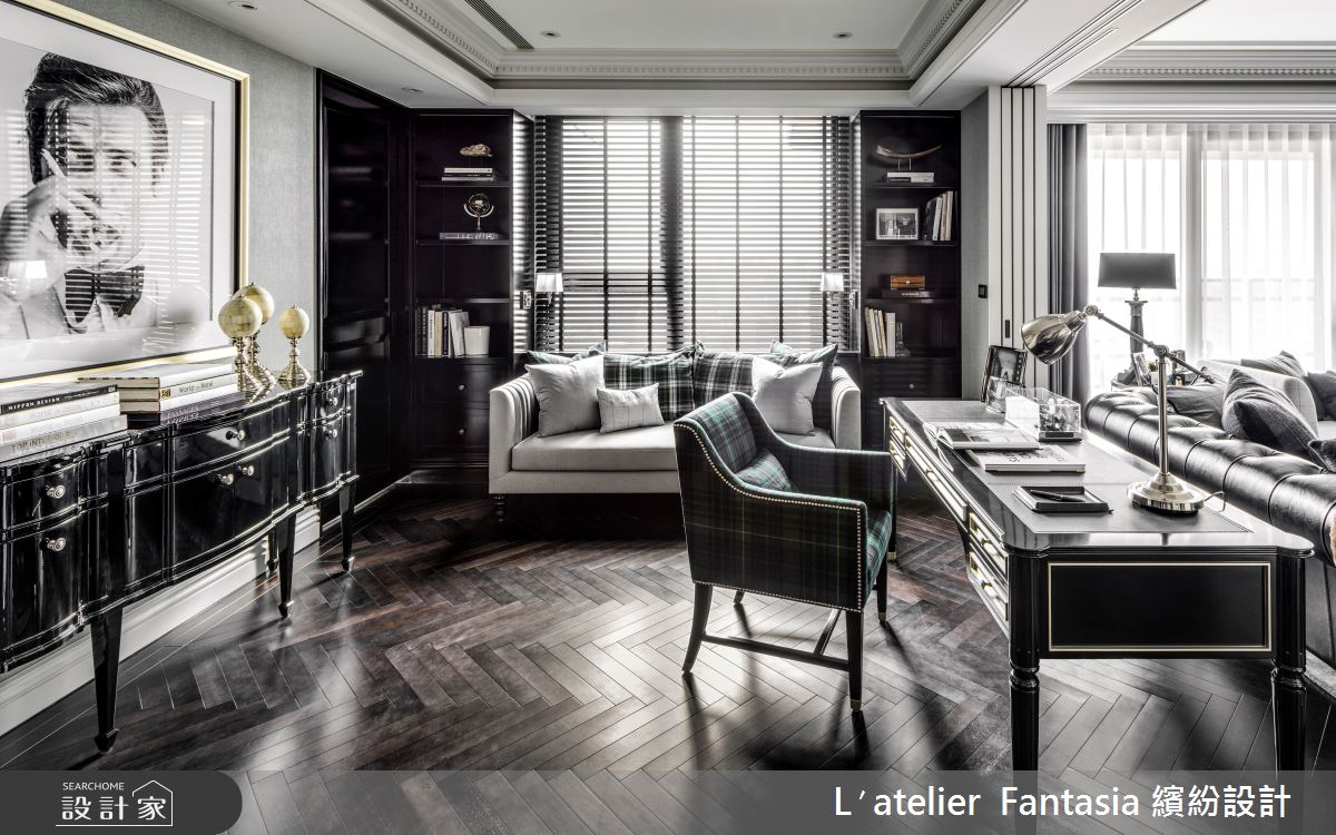 新成屋(5年以下)＿新古典客廳書房案例圖片＿L′atelier Fantasia 繽紛設計＿繽紛_21之16