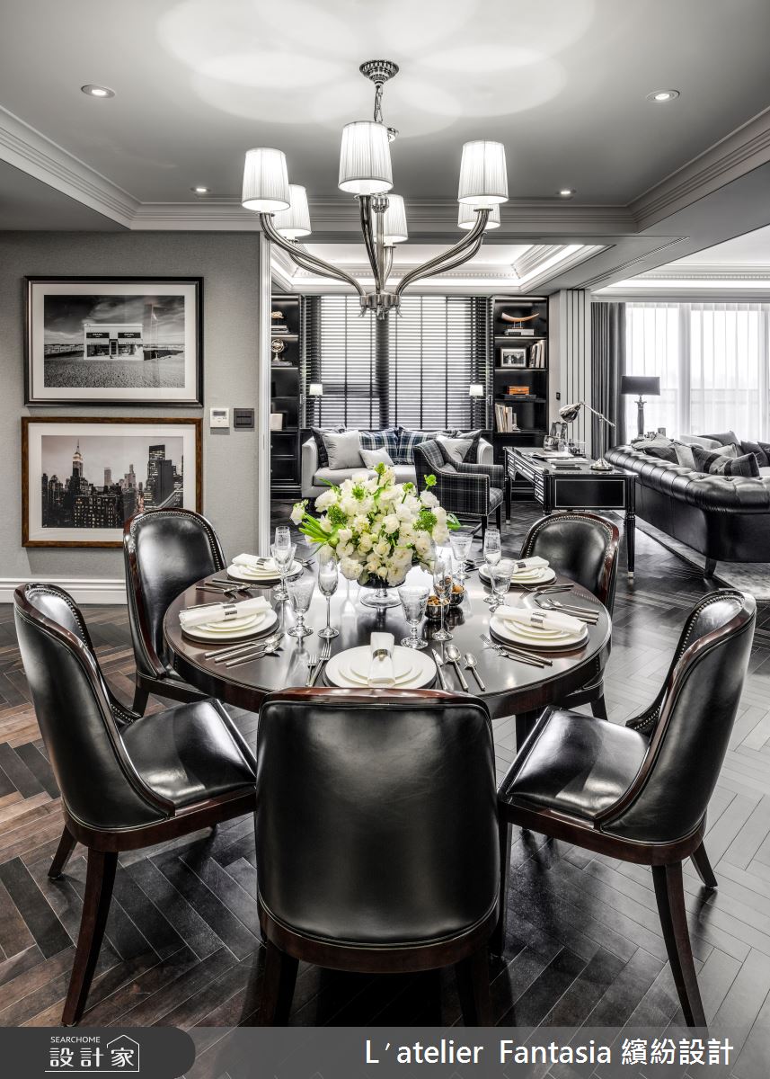 新成屋(5年以下)＿新古典客廳餐廳書房案例圖片＿L′atelier Fantasia 繽紛設計＿繽紛_21之20