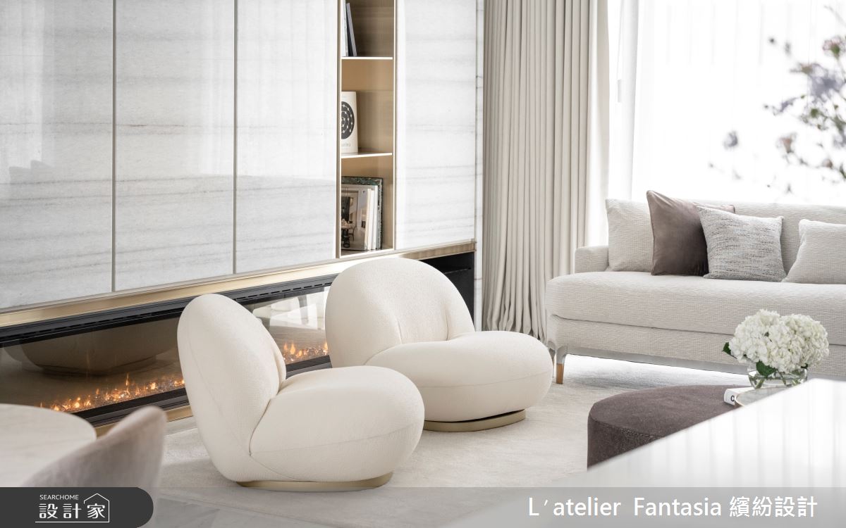 37坪新成屋(5年以下)＿新古典客廳案例圖片＿L′atelier Fantasia 繽紛設計＿繽紛_23之4