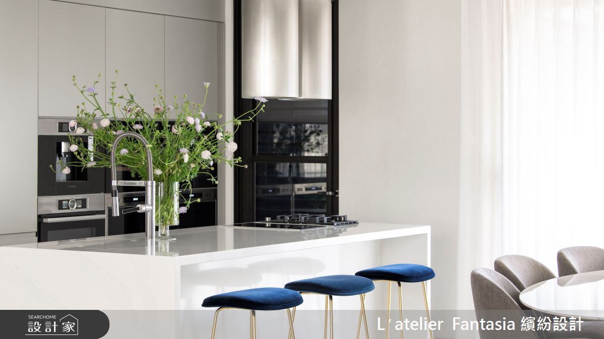 37坪新成屋(5年以下)＿新古典餐廳廚房案例圖片＿L′atelier Fantasia 繽紛設計＿繽紛_23之8