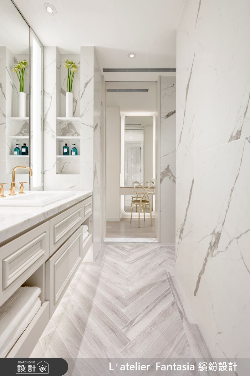 37坪新成屋(5年以下)＿新古典浴室案例圖片＿L′atelier Fantasia 繽紛設計＿繽紛_23之12