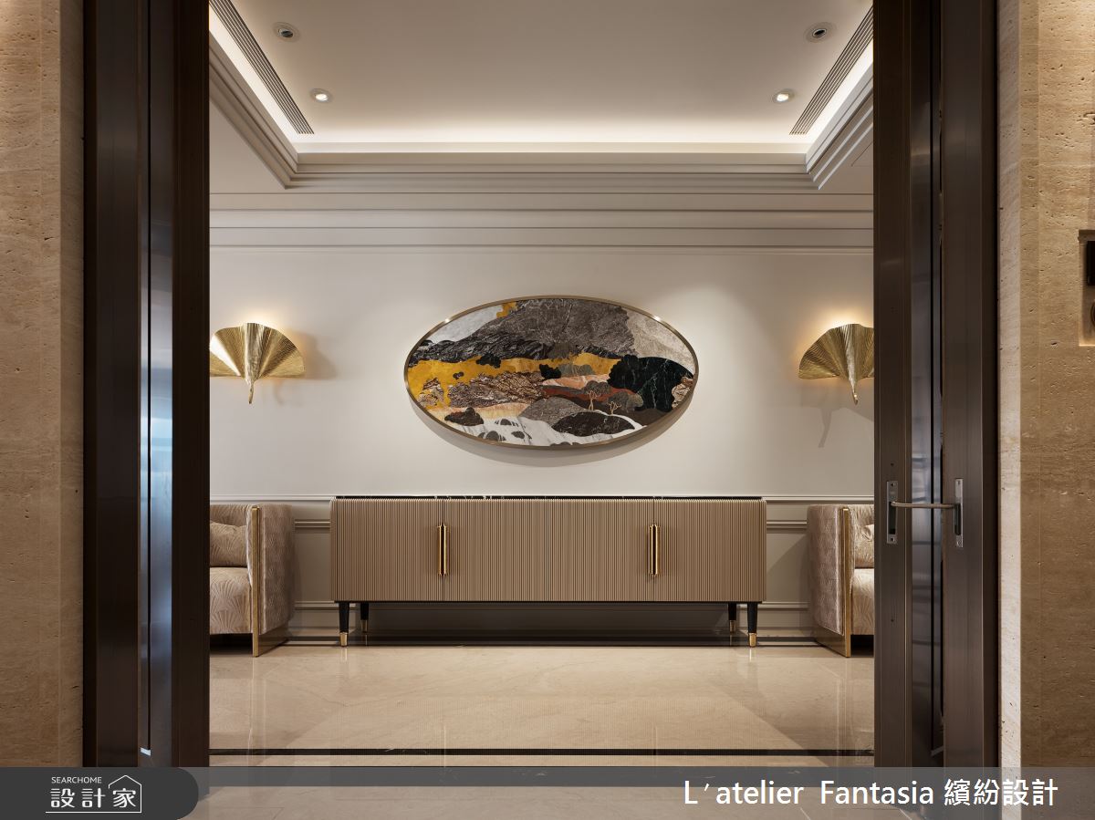 113坪新成屋(5年以下)＿新古典玄關案例圖片＿L′atelier Fantasia 繽紛設計＿繽紛_31之1469