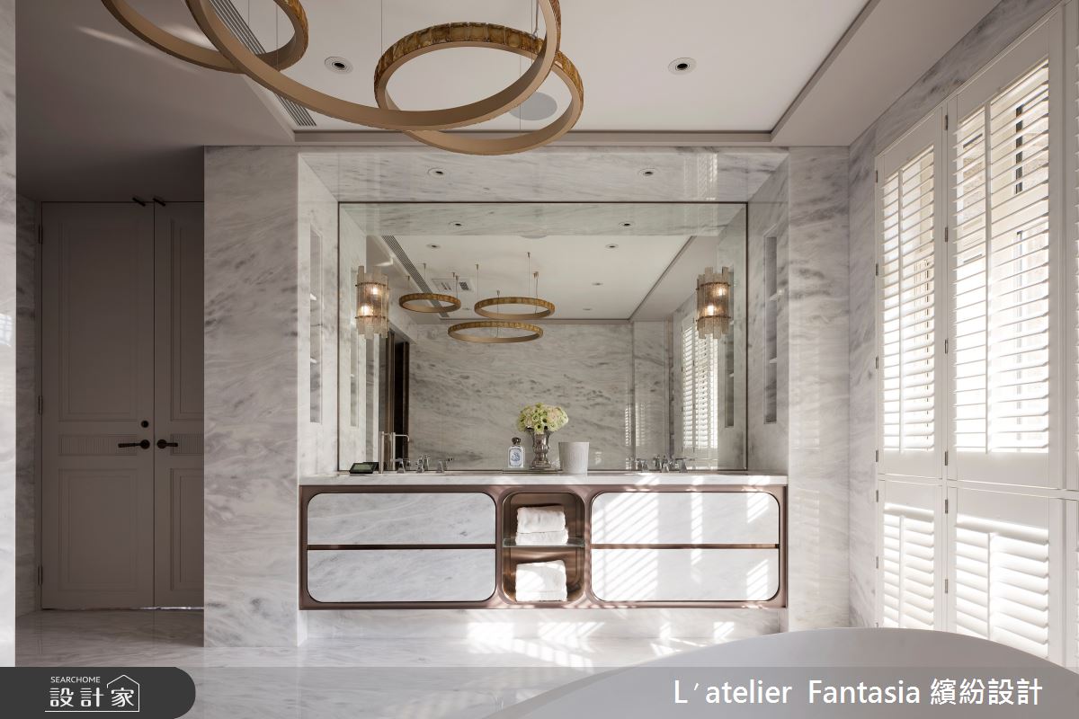 113坪新成屋(5年以下)＿新古典浴室案例圖片＿L′atelier Fantasia 繽紛設計＿繽紛_31之9