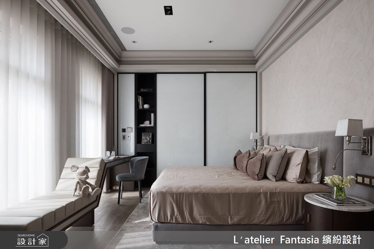 113坪新成屋(5年以下)＿新古典臥室案例圖片＿L′atelier Fantasia 繽紛設計＿繽紛_31之12