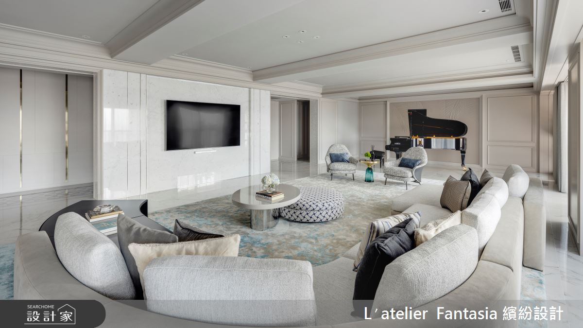 300坪新成屋(5年以下)＿豪宅風案例圖片＿L′atelier Fantasia 繽紛設計＿繽紛_32之5