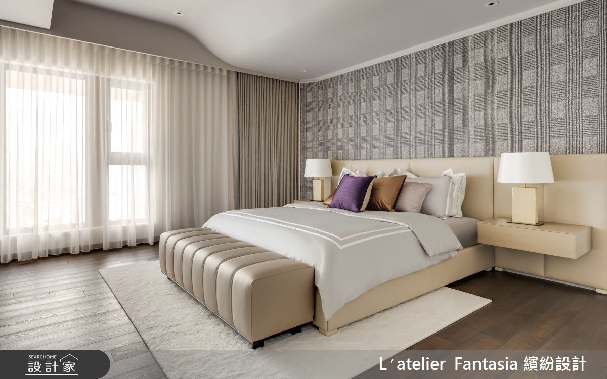 300坪新成屋(5年以下)＿豪宅風臥室案例圖片＿L′atelier Fantasia 繽紛設計＿繽紛_32之21