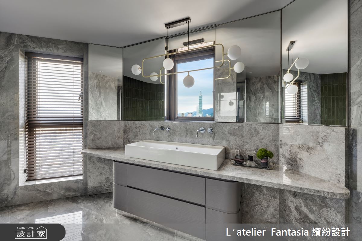 300坪新成屋(5年以下)＿豪宅風浴室案例圖片＿L′atelier Fantasia 繽紛設計＿繽紛_32之23