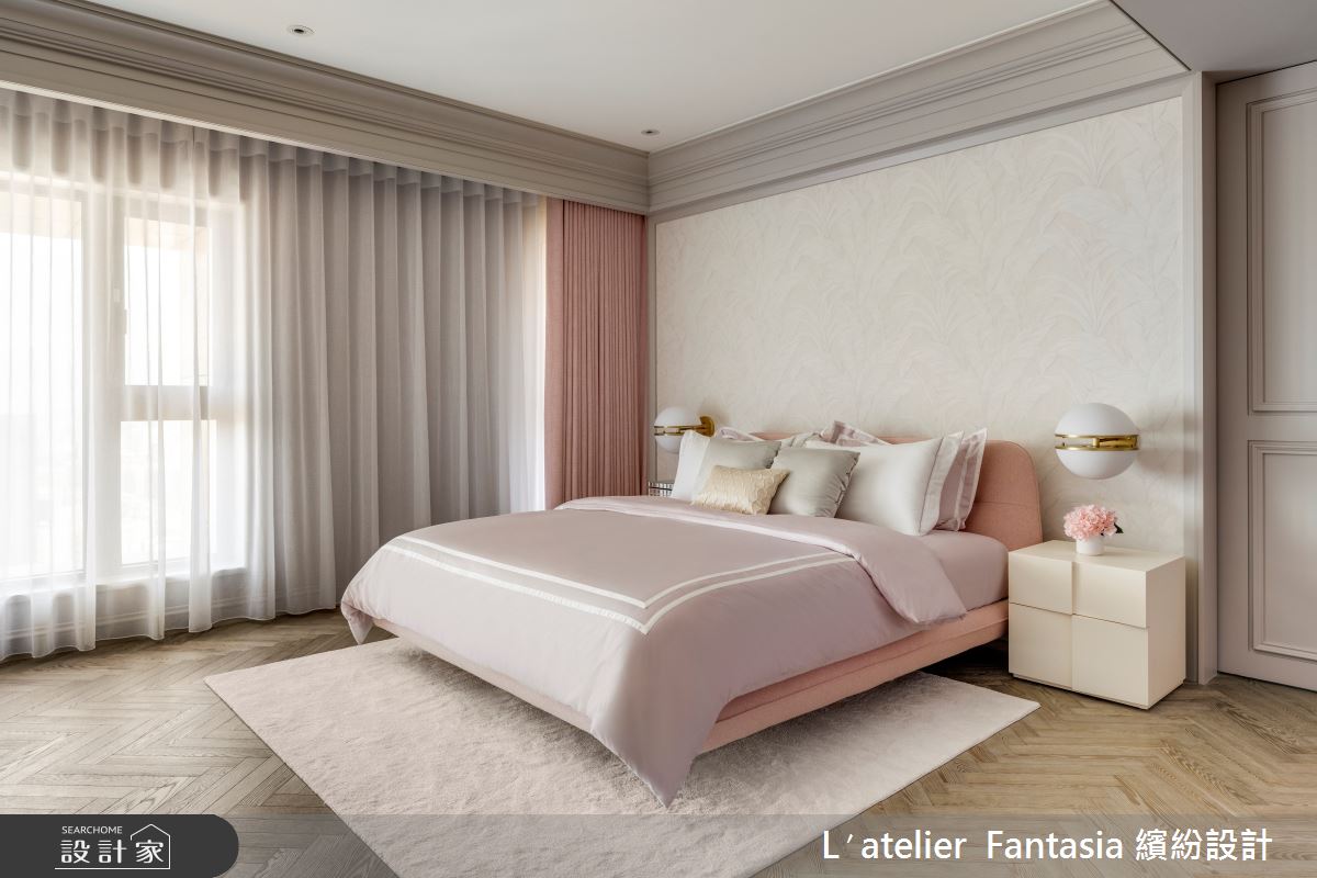 300坪新成屋(5年以下)＿豪宅風臥室案例圖片＿L′atelier Fantasia 繽紛設計＿繽紛_32之24