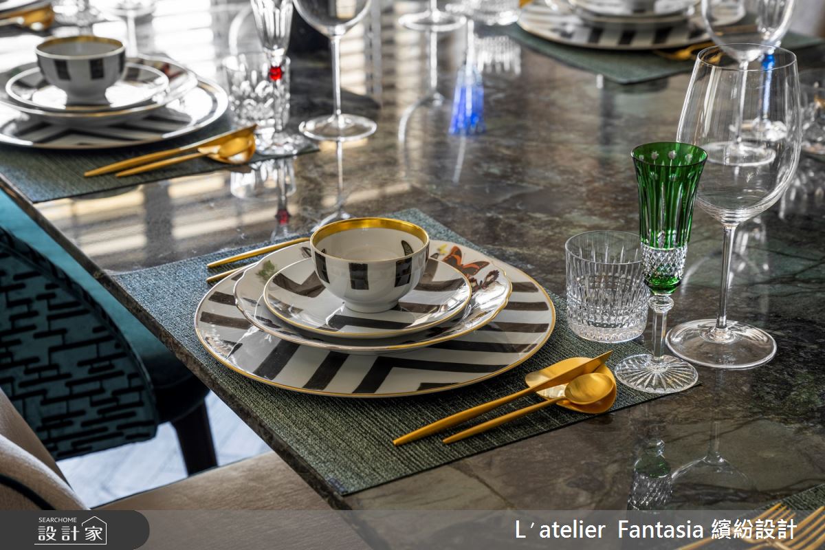 83坪新成屋(5年以下)＿豪宅風餐廳案例圖片＿L′atelier Fantasia 繽紛設計＿繽紛_29之10