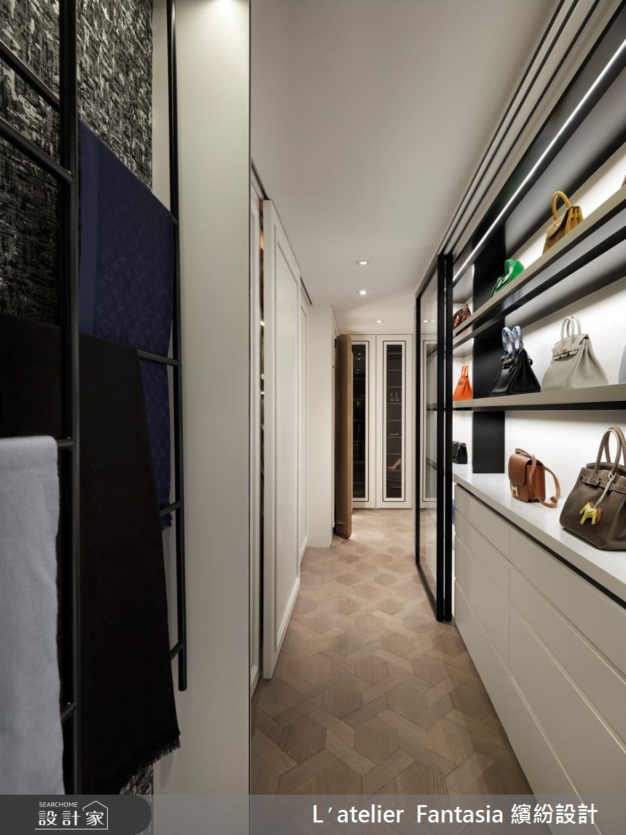 83坪新成屋(5年以下)＿豪宅風更衣間案例圖片＿L′atelier Fantasia 繽紛設計＿繽紛_29之23