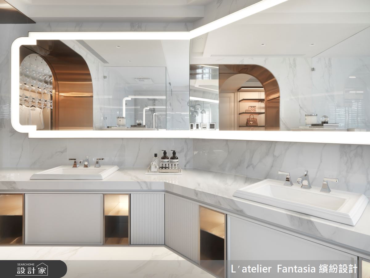 83坪新成屋(5年以下)＿豪宅風浴室案例圖片＿L′atelier Fantasia 繽紛設計＿繽紛_35之13