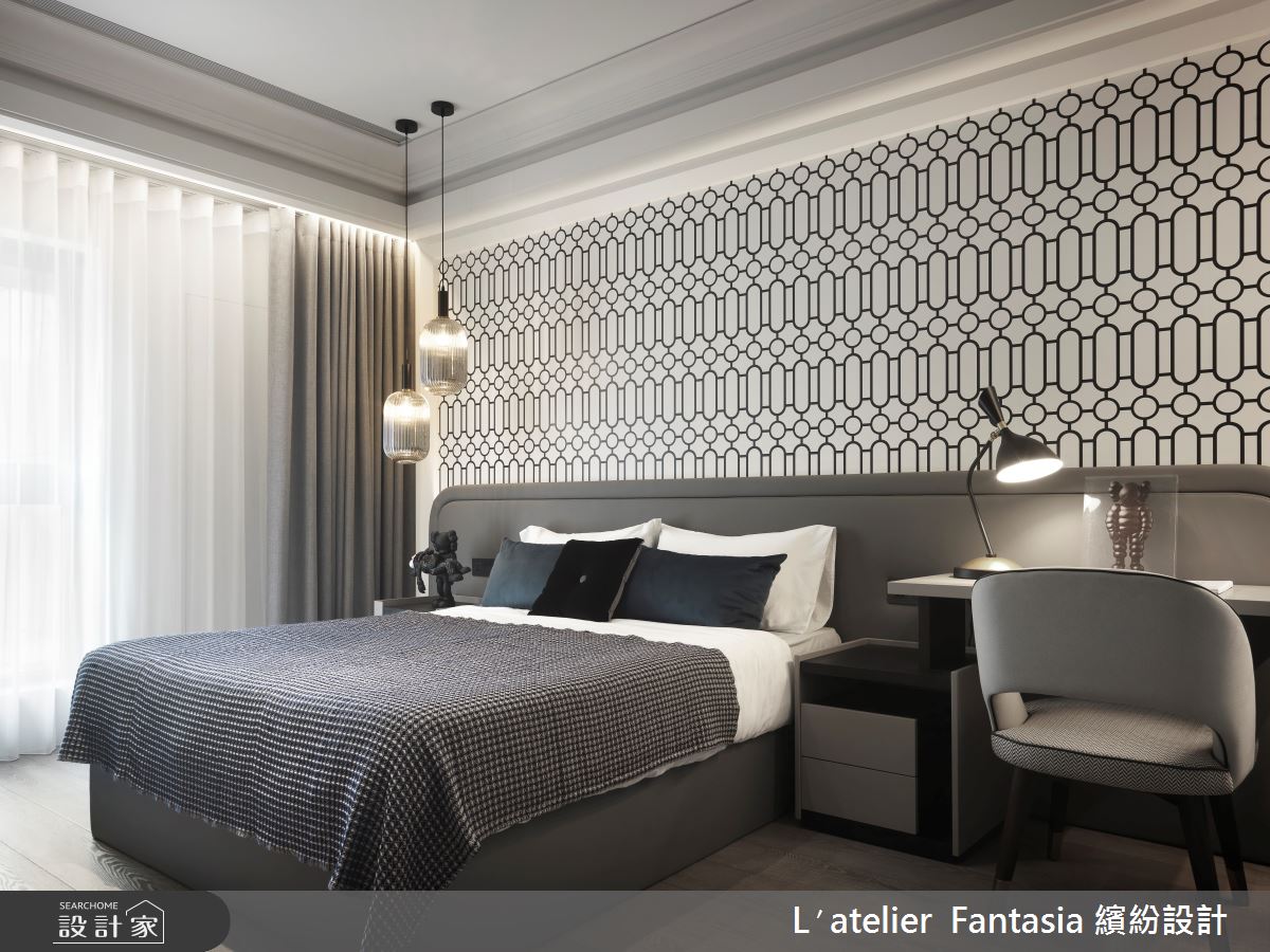 83坪新成屋(5年以下)＿豪宅風臥室案例圖片＿L′atelier Fantasia 繽紛設計＿繽紛_35之16