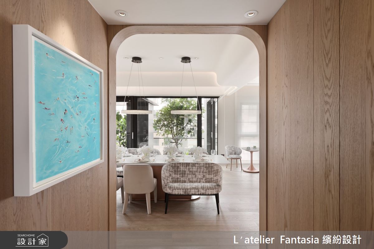 55坪毛胚屋＿混搭風玄關餐廳案例圖片＿L′atelier Fantasia 繽紛設計＿繽紛_36之1
