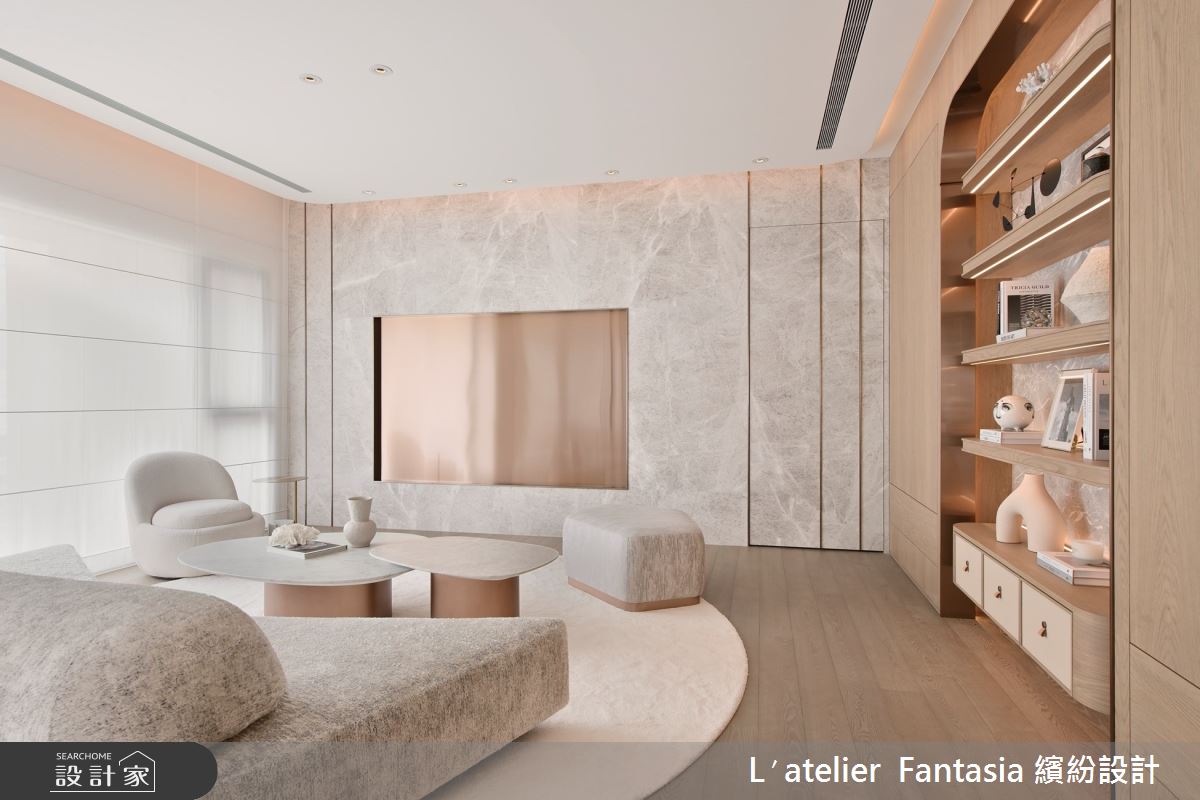 55坪毛胚屋＿混搭風客廳案例圖片＿L′atelier Fantasia 繽紛設計＿繽紛_36之7