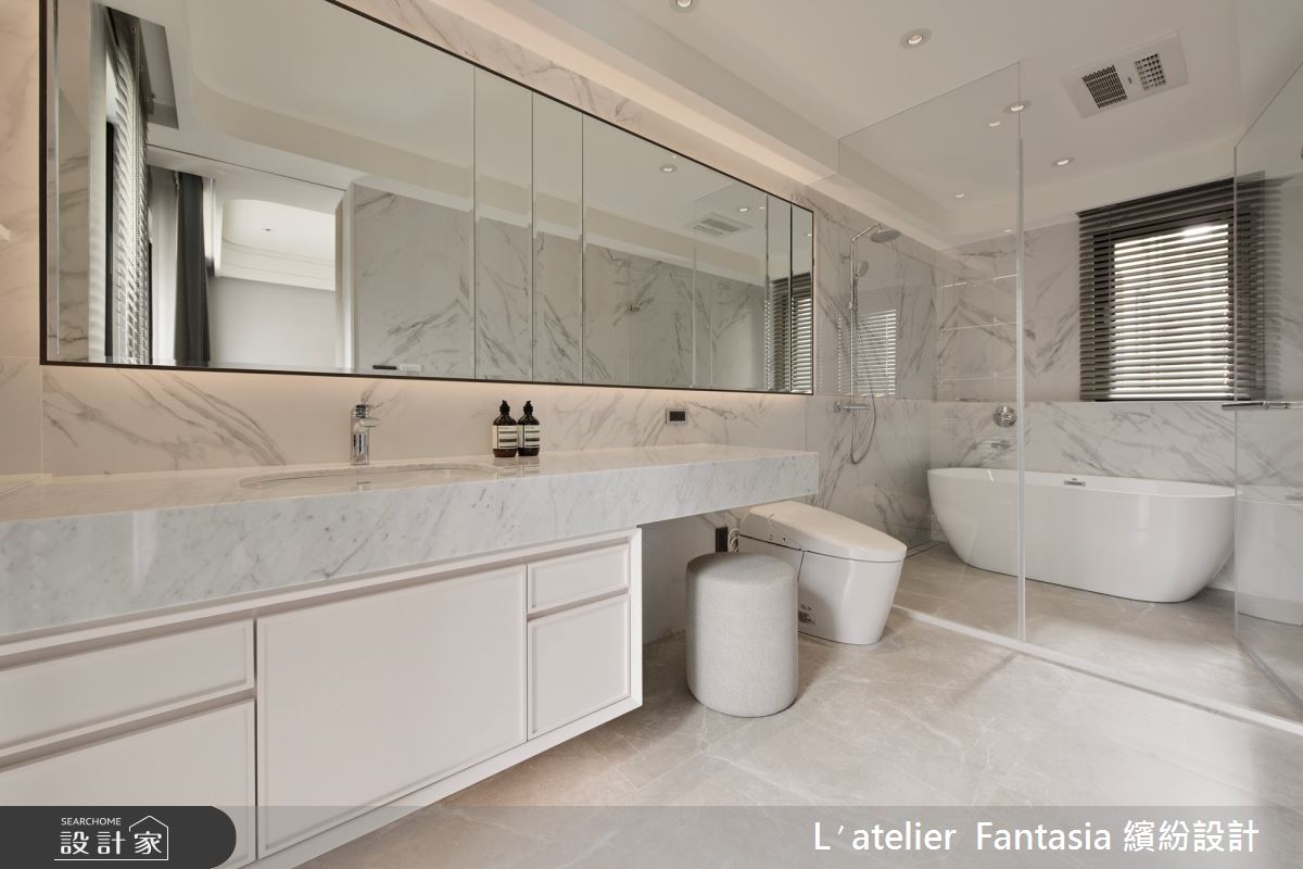 55坪毛胚屋＿混搭風浴室案例圖片＿L′atelier Fantasia 繽紛設計＿繽紛_36之13