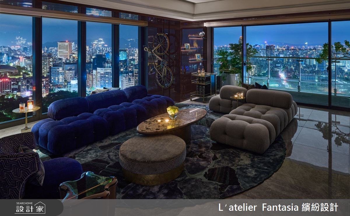90坪毛胚屋＿現代新古典風客廳案例圖片＿L′atelier Fantasia 繽紛設計＿繽紛_38之2
