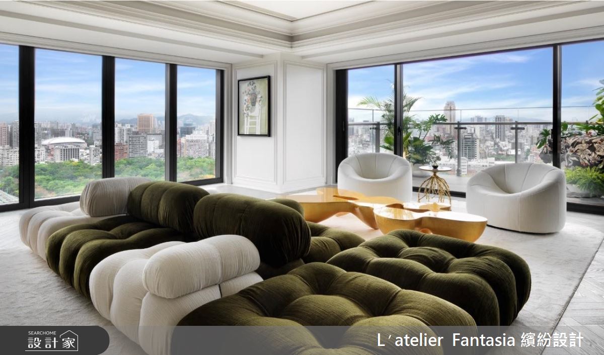180坪毛胚屋＿新古典客廳陽台案例圖片＿L′atelier Fantasia 繽紛設計＿繽紛_39之409