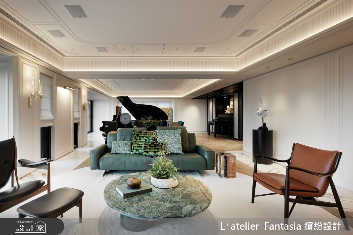 200坪新成屋(5年以下)＿新古典客廳案例圖片＿L′atelier Fantasia 繽紛設計＿繽紛_41之3