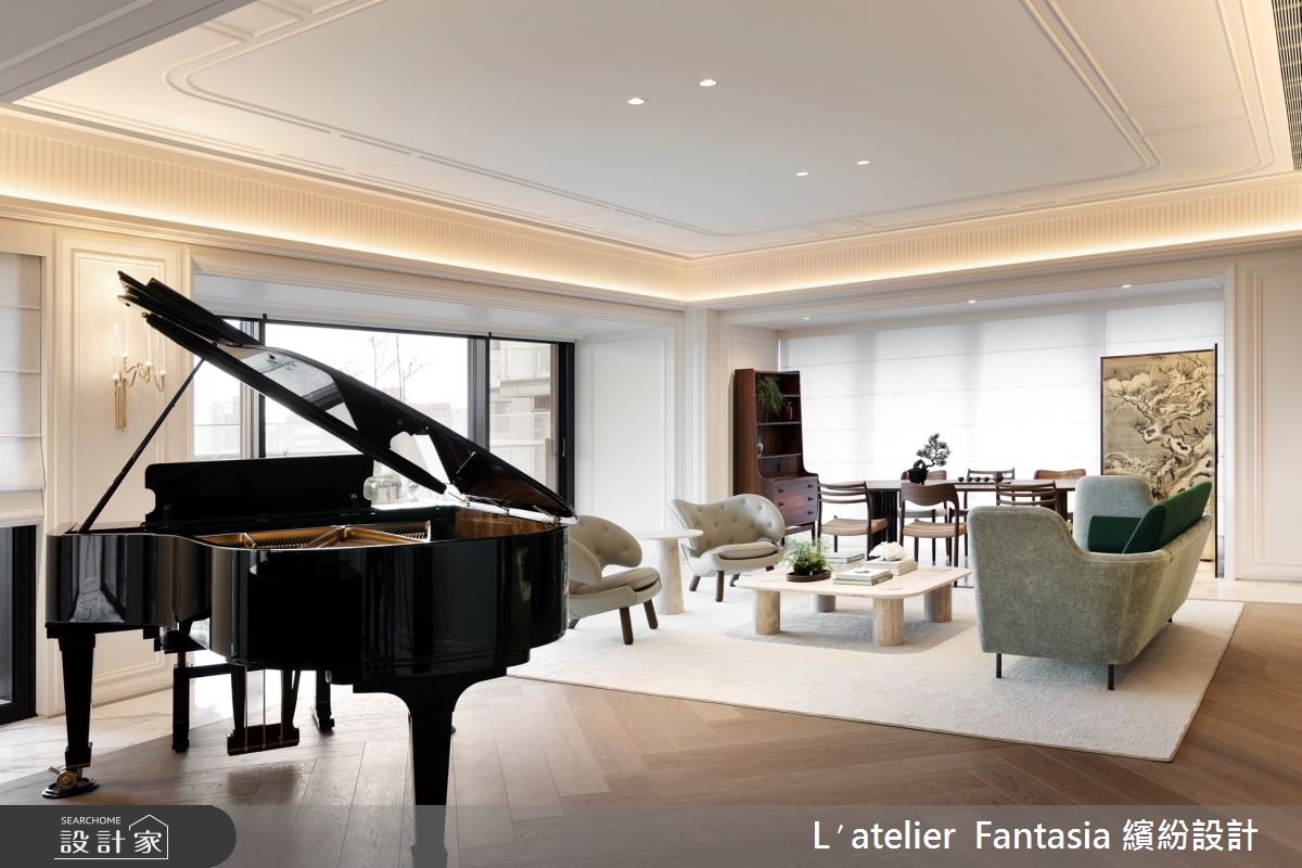 200坪新成屋(5年以下)＿新古典客廳案例圖片＿L′atelier Fantasia 繽紛設計＿繽紛_41之67
