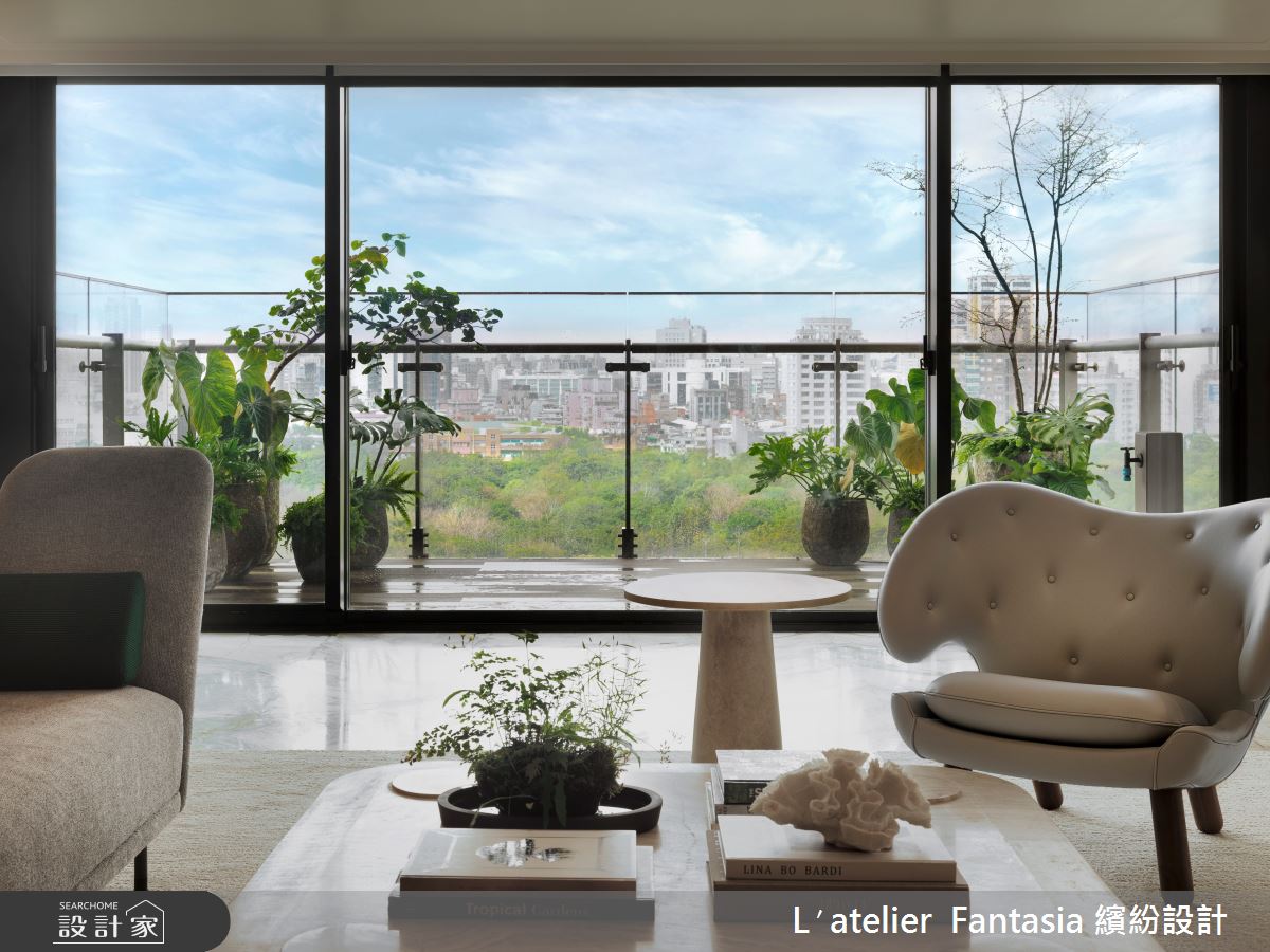 200坪新成屋(5年以下)＿新古典客廳陽台案例圖片＿L′atelier Fantasia 繽紛設計＿繽紛_41之8