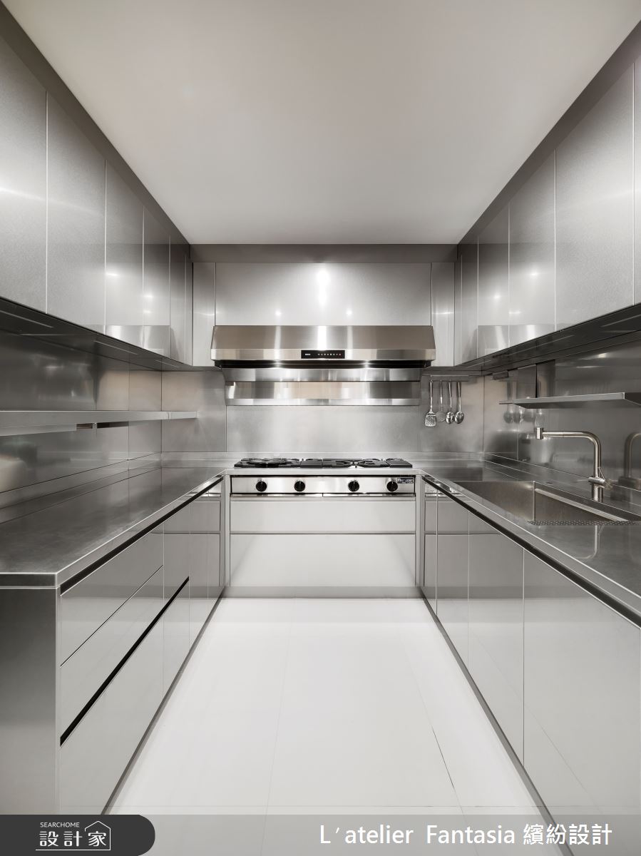 200坪新成屋(5年以下)＿新古典廚房案例圖片＿L′atelier Fantasia 繽紛設計＿繽紛_41之12