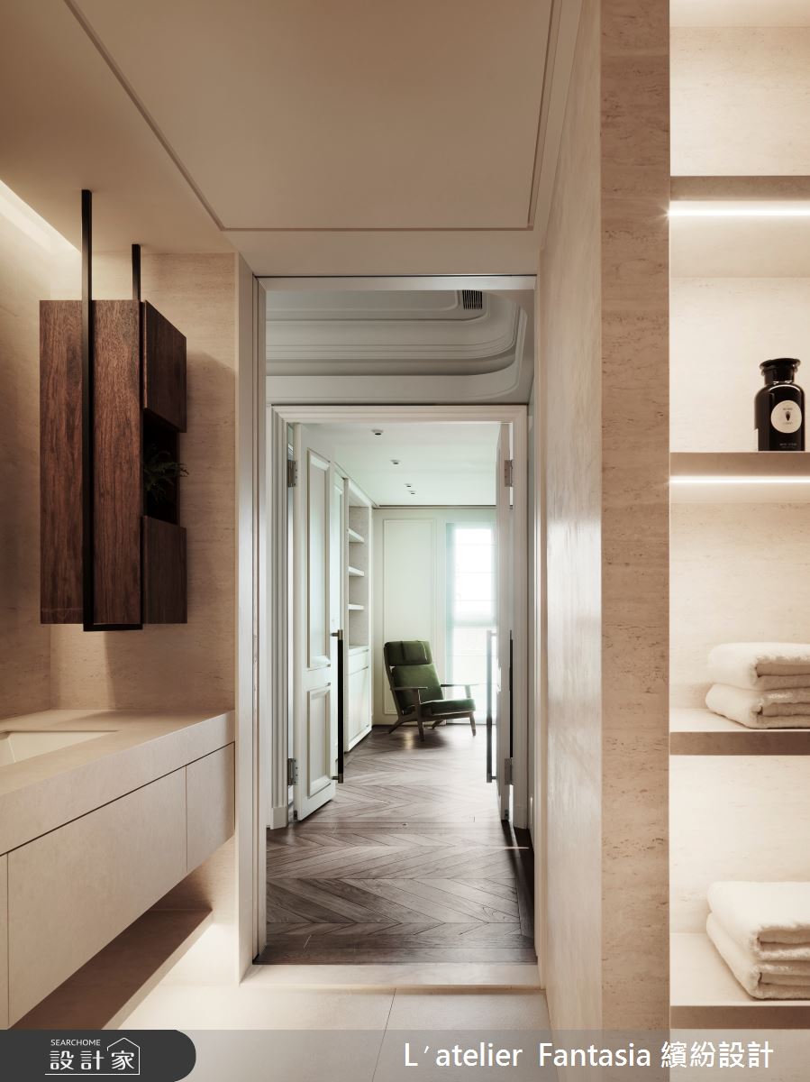 200坪新成屋(5年以下)＿新古典臥室更衣間案例圖片＿L′atelier Fantasia 繽紛設計＿繽紛_41之16