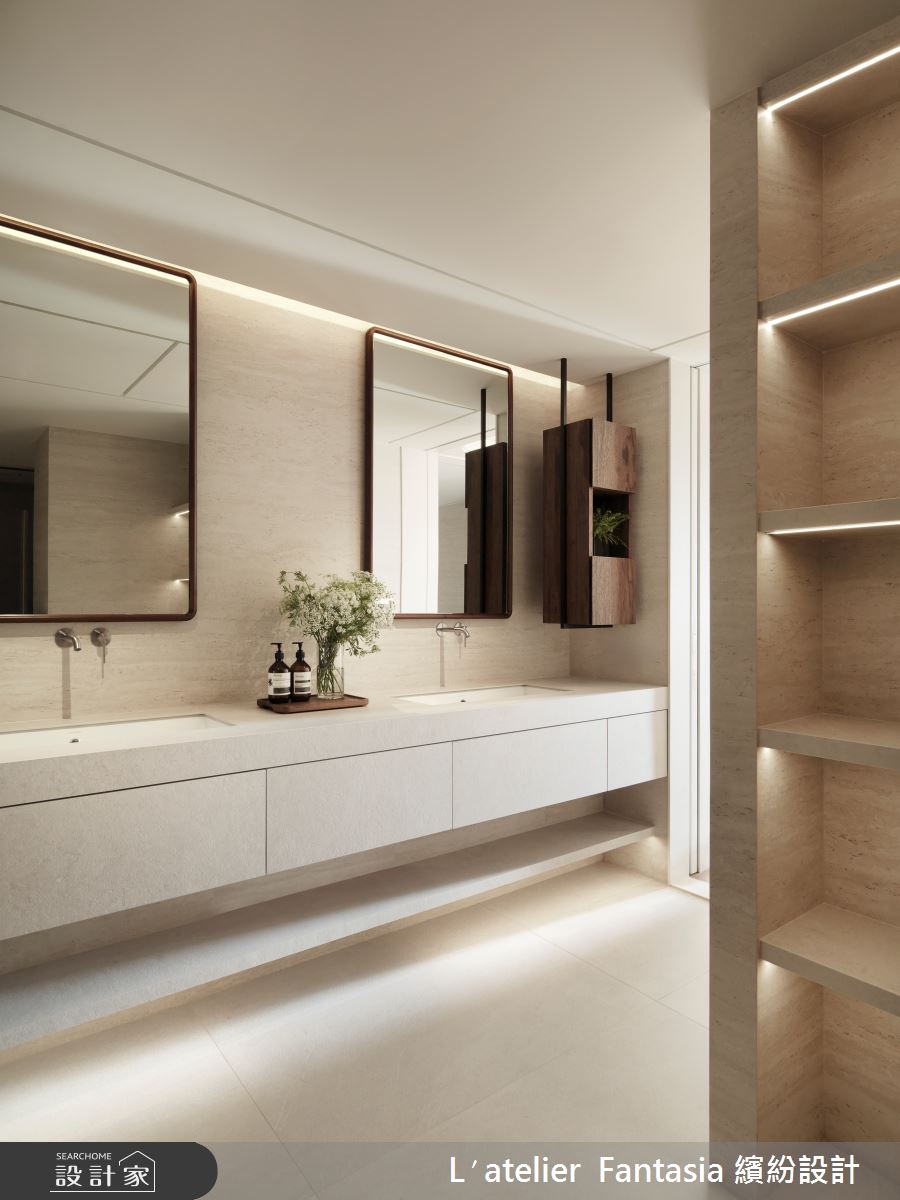 200坪新成屋(5年以下)＿新古典浴室案例圖片＿L′atelier Fantasia 繽紛設計＿繽紛_41之108