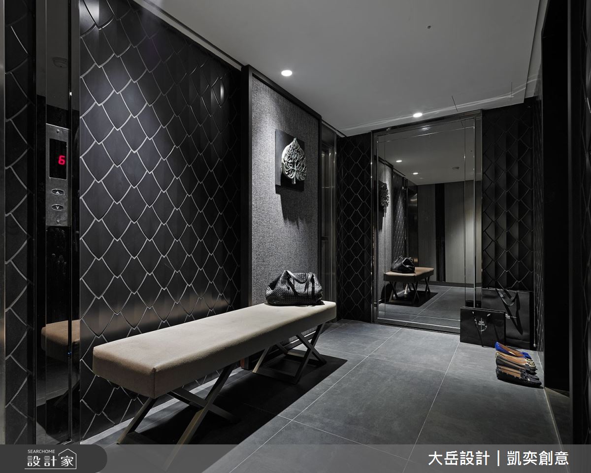 70坪老屋(16~30年)＿現代風玄關案例圖片＿大岳設計︱凱奕創意＿大岳_瑞安謐廊之1