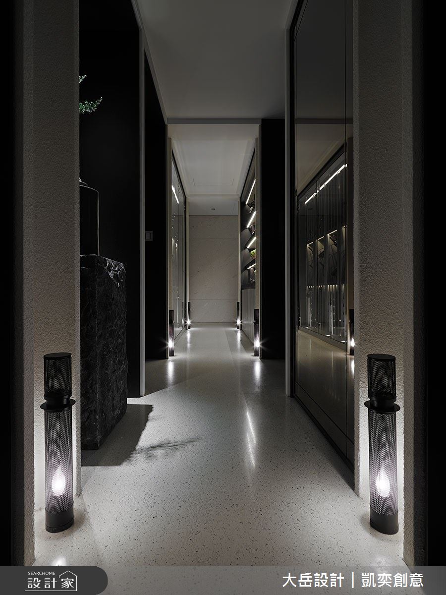 70坪老屋(16~30年)＿現代風走廊案例圖片＿大岳設計︱凱奕創意＿大岳_瑞安謐廊之14