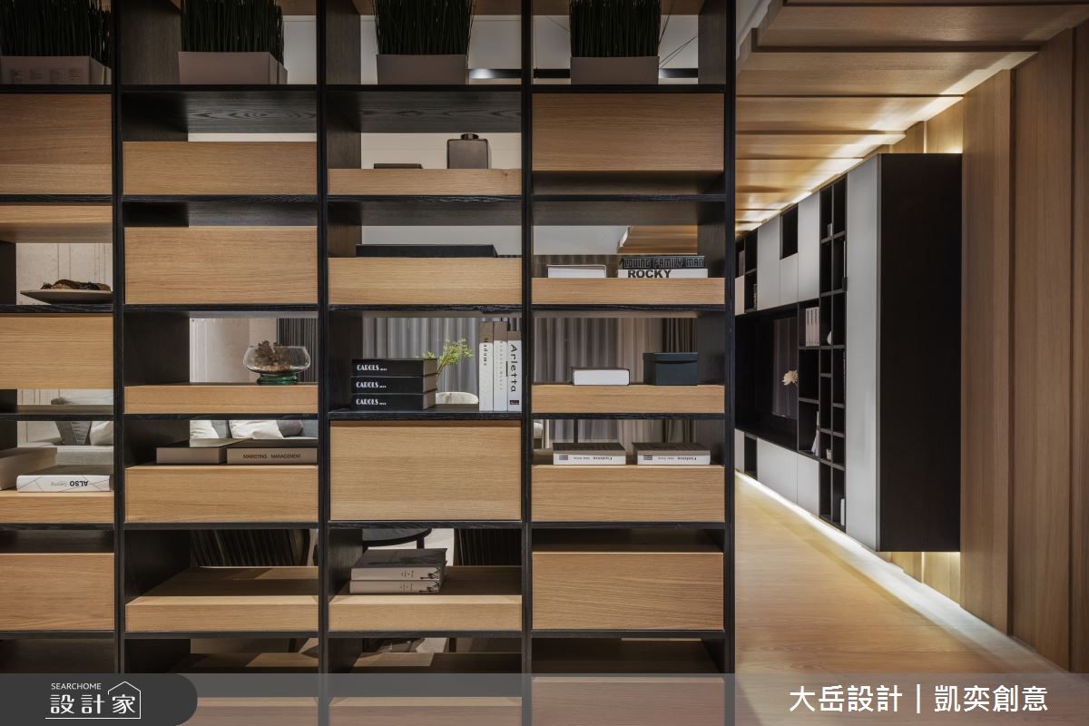 70坪新成屋(5年以下)＿混搭風玄關案例圖片＿大岳設計︱凱奕創意＿大岳_富都新紳之2