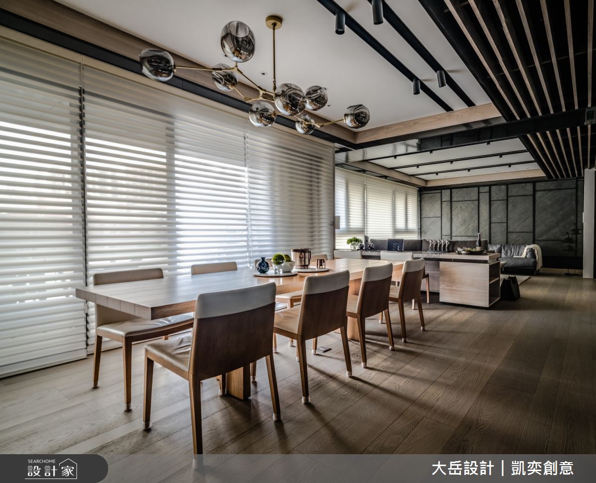 94坪預售屋＿現代風餐廳案例圖片＿大岳設計︱凱奕創意＿大岳_璞真慶城之8